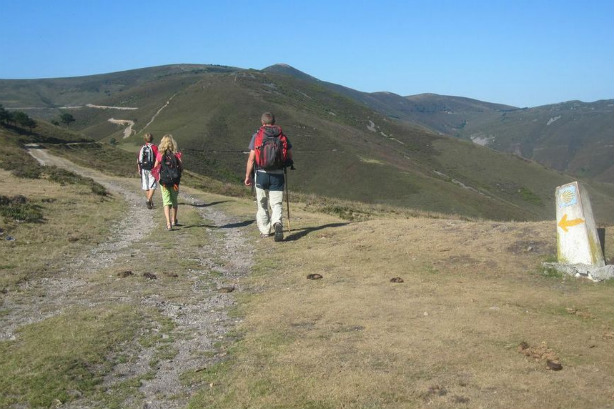 Camino de Santiago a su paso por Pola de Allande