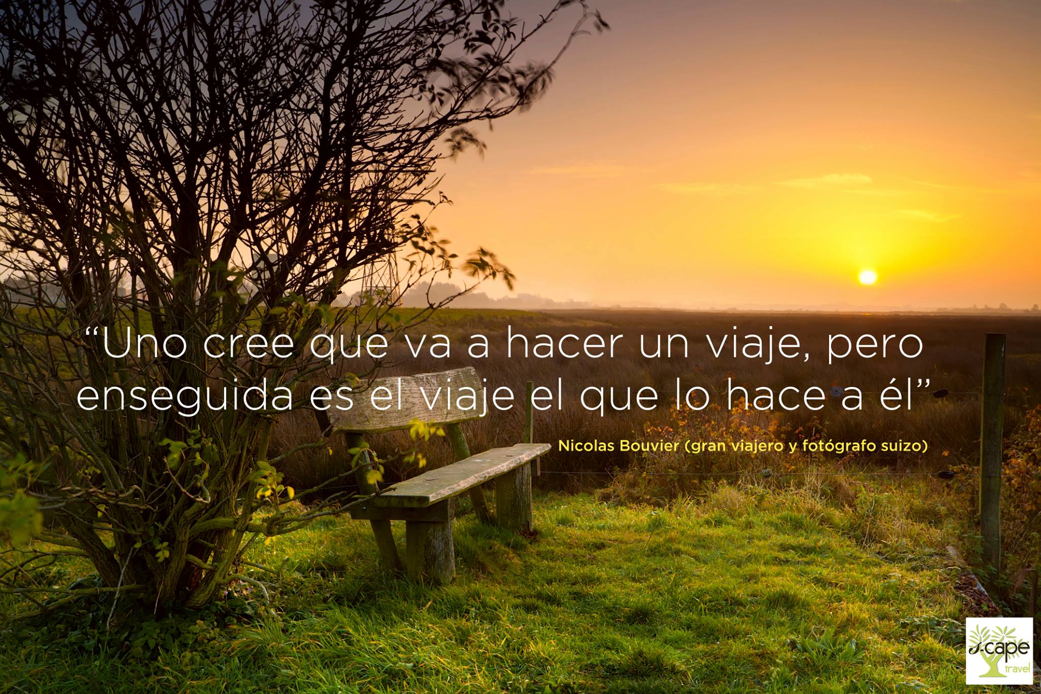 citas famosas de viajes: "uno cree que va a hacer un viaje, pero enseguida es el viaje el que lo hace a él"